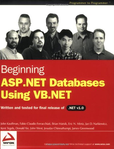 Beginning ASP.Net Databases Using VB.NET