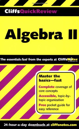 CliffsQuickReview Algebra II