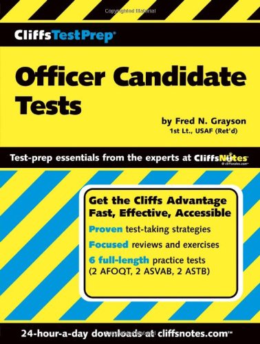 CliffsTestPrep Officer Candidate Tests