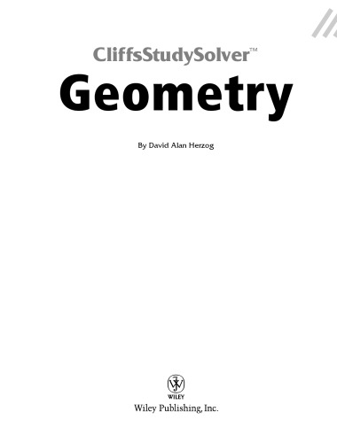 CliffsStudySolver Geometry