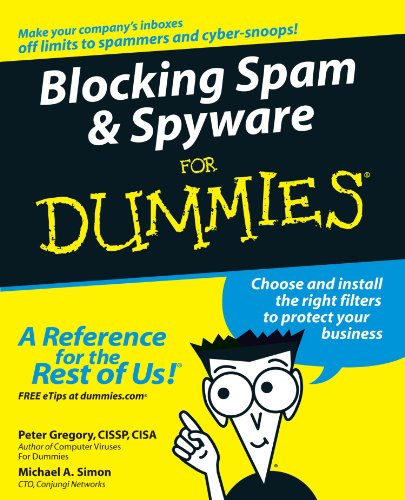 Block Spam Spyware For Dummies