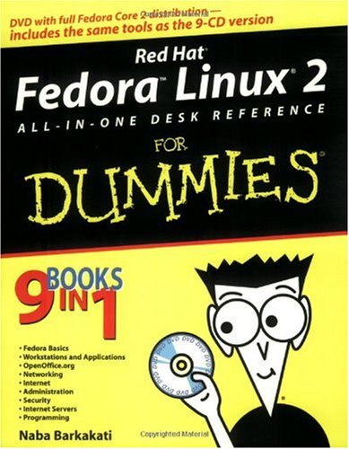 Red HatFedoraLinux2 All-in-One Desk Reference For Dummies