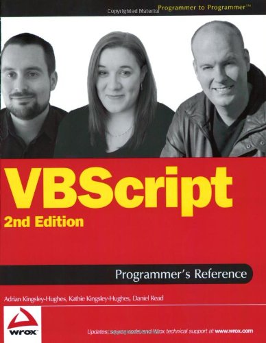 VBScript Programmer's Reference