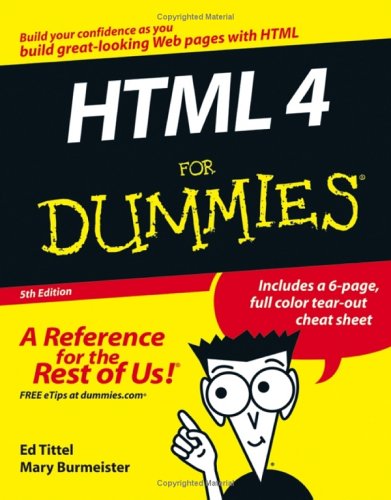 HTML 4 for Dummies