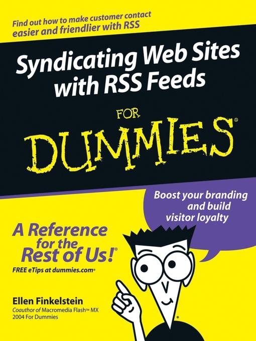 Syndicating Web Sites with Rss Feeds for Dummies