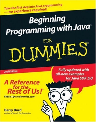 Beginning Programming with Java For Dummies