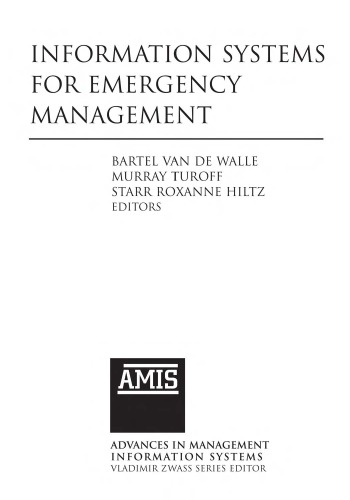 Information Systems for Emergency Management