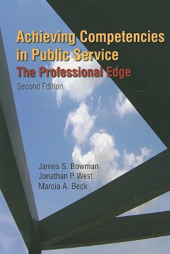 Achieving Competencies in Public Service