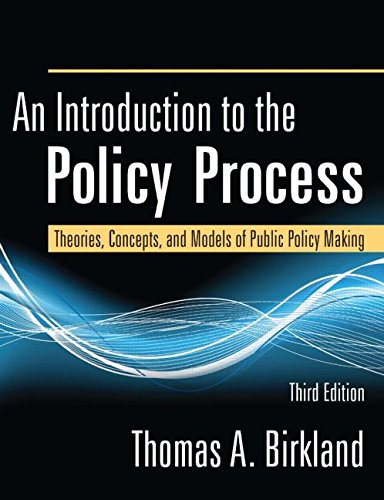 An Introduction to the Policy Process