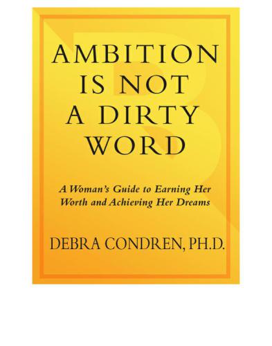 Ambition Is Not a Dirty Word