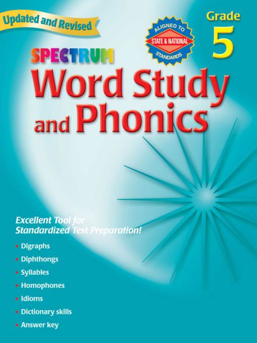 Spectrum Phonics, Grade 5