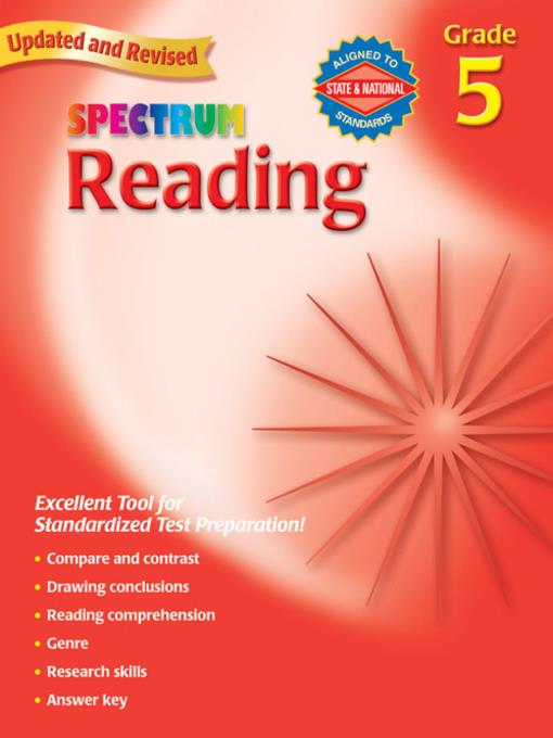 Spectrum Reading, Grade 5