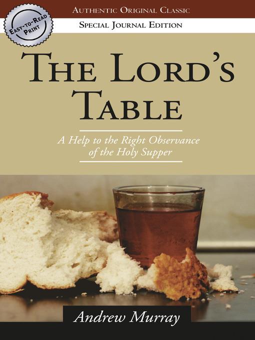 The Lord's Table