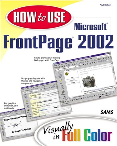 How to Use Microsoft FrontPage 2002