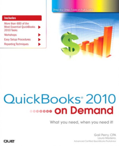 Quickbooks 2010 on demand : Description based on print version record. - Includes index