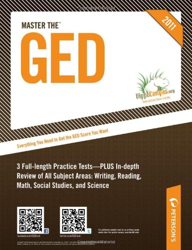 Master the GED 2011 (w/CD)