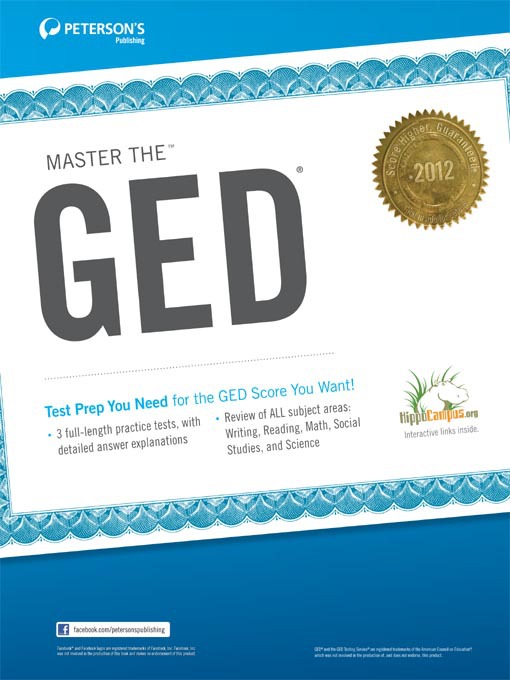 Master the GED 2012