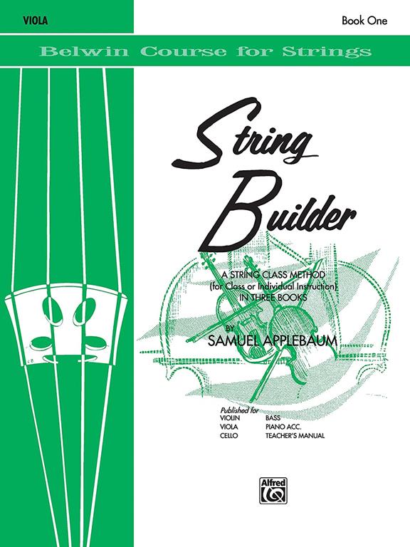 String Builder, Bk 1: A String Class Method (for Class or Individual Instruction) - Viola (Belwin Course for Strings, Bk 1)