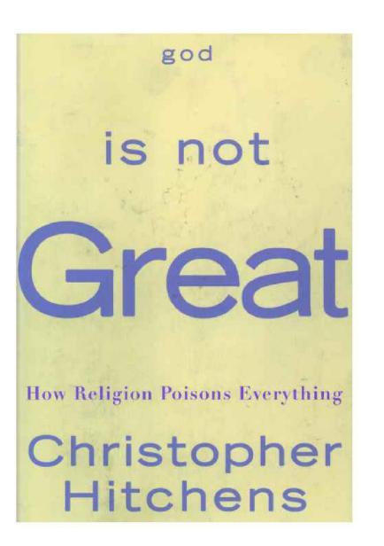God Is Not Great