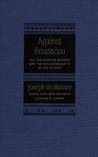 Against Rousseau