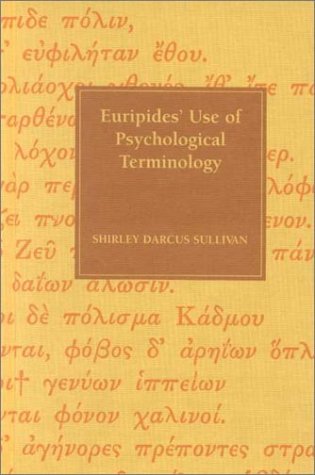 Euripides' Use of Psychological Terminology