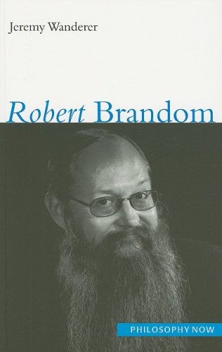 Robert Brandom (Philosophy Now (McGill-Queen's))