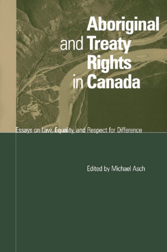 Aboriginal and Treaty Rights in Canada