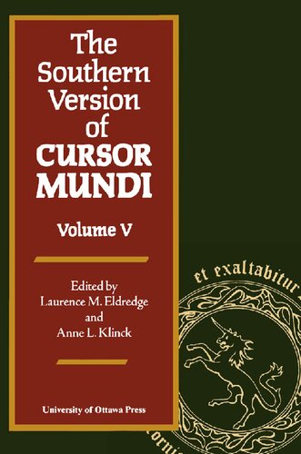 The Southern Version of Cursor Mundi, Vol. V