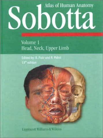 Sobotta Atlas of Human Anatomy: English Text with English Nomenclature, Volume 1