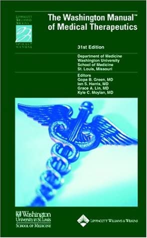 Washington Manual of Medical Therapeutics, 31st Edition