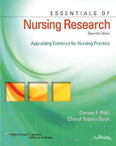 Essentials of Nursing Research