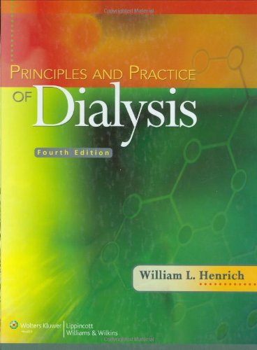 Principles and Practice of Dialysis