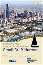 Planning and Design Guidelines for Small Craft Harbors