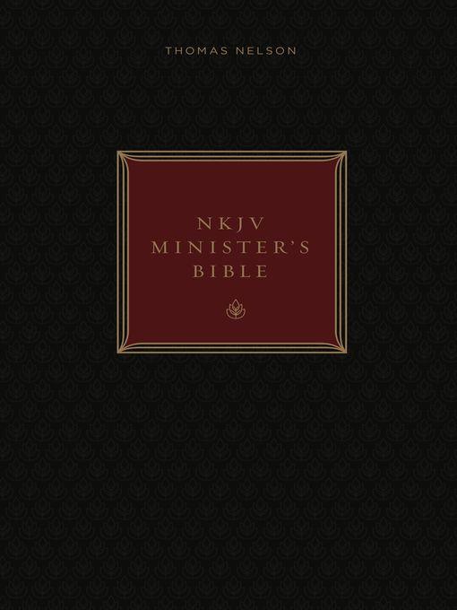 NKJV, Minister's Bible, Ebook, Red Letter