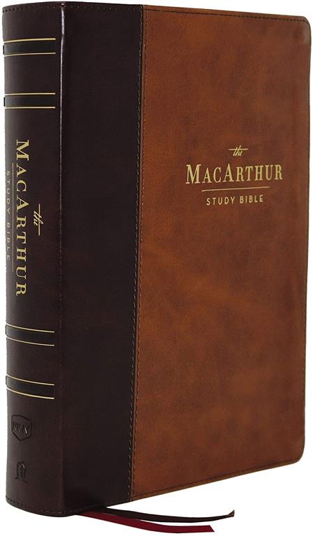 NKJV, MacArthur Study Bible, 2nd Edition, Leathersoft, Brown, Comfort Print: Unleashing God's Truth One Verse at a Time