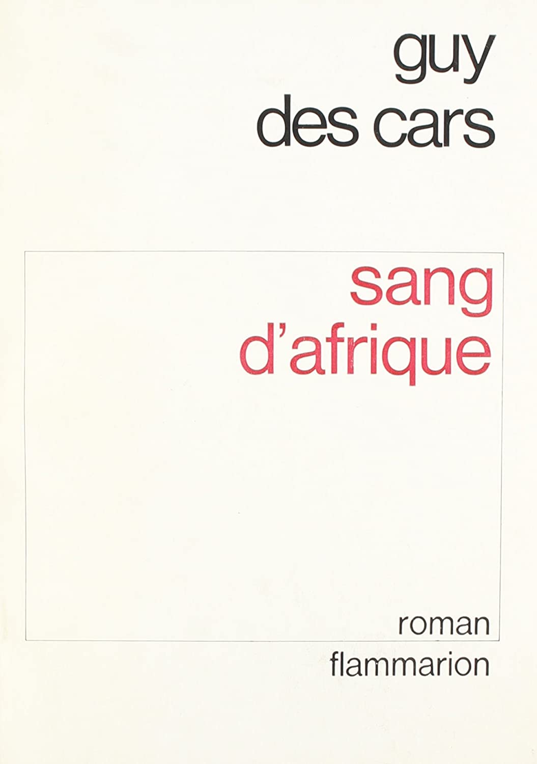 Sang d'Afrique