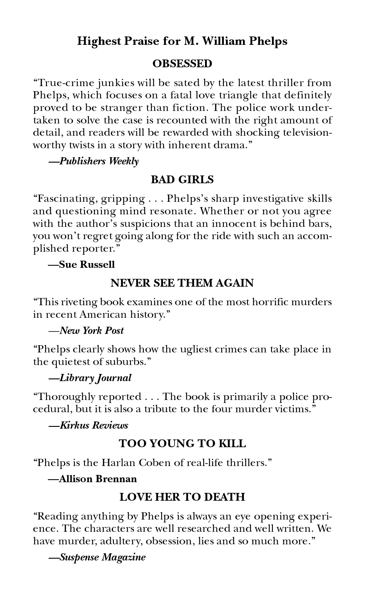 Deadly Secrets