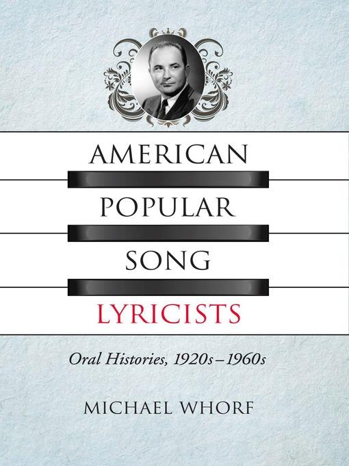 American Popular Song Lyricists