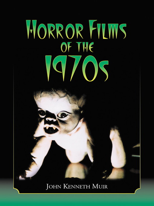 Horror Films of the 1970s