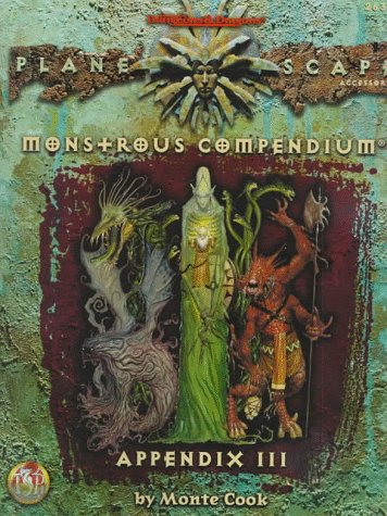 Monstrous Compendium Appendix III