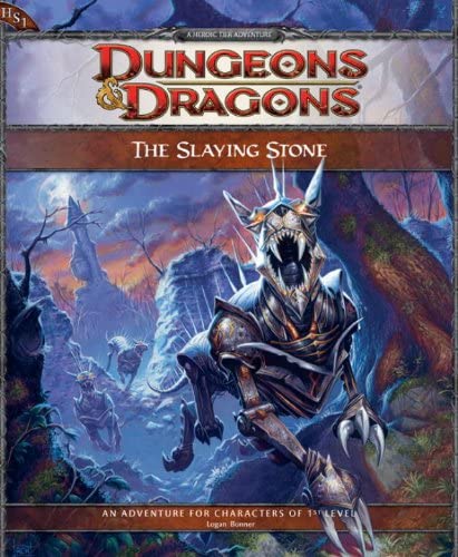 The Slaying Stone: Adventure HS1 for 4th Edition D&D