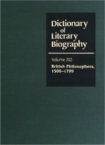 Dictionary of Literary Biography