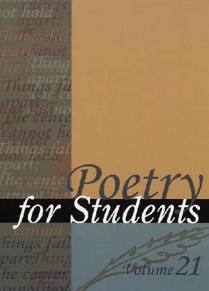 Poetry for Students Vol 21