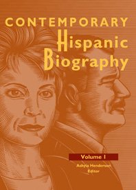 Contemporary Hispanic Biography, Volume 3