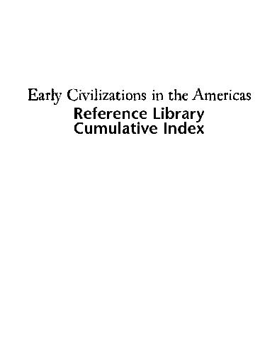 Early Civilizations in the Americas