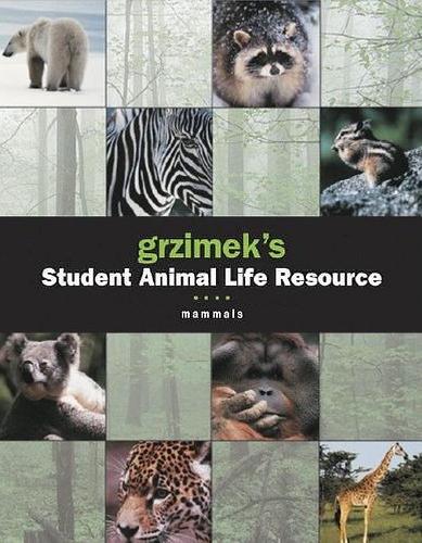 Grzimek's student animal life resource.