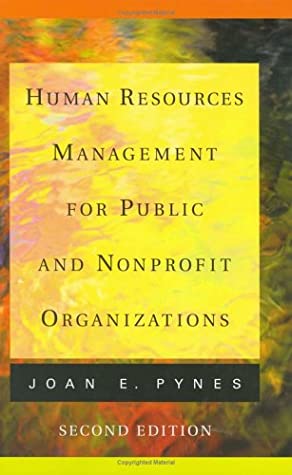 Human Resources Management for Public and Nonprofit Organizations