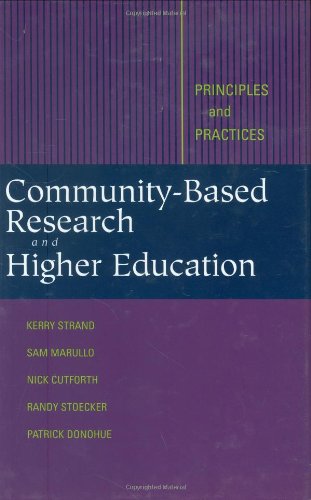 Community-Based Research and Higher Education