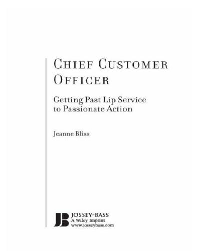 Chief Customer Officer