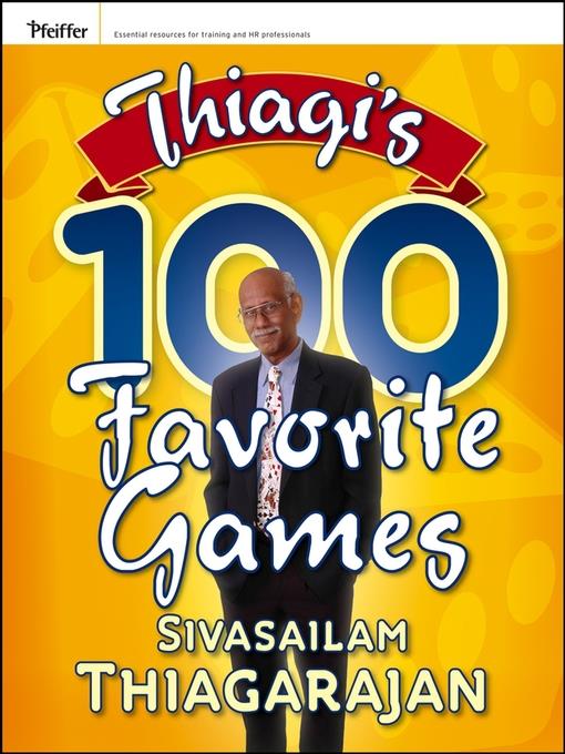 Thiagi's 100 Favorite Games